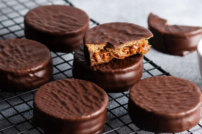 Alfajor de chocolate