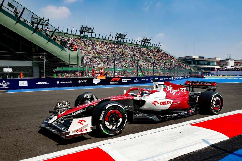 Valtteri Bottas se entendeu com a Alfa Romeo no México 