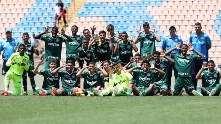 Sub-12 do Verdão sofre revés para Ska Brasil e fica com o vice da