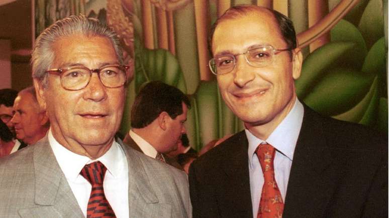 Alckmin foi eleito como vice-governador de Mário Covas em 1994