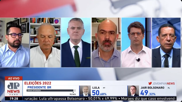 Jovem Pan transmitiu apuração de votos das eleições de 2022