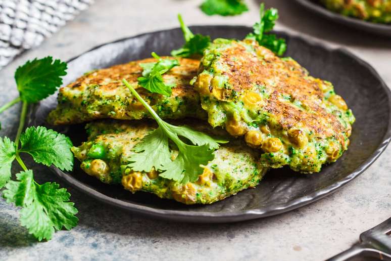 Hamb&uacute;rguer de ervilha 