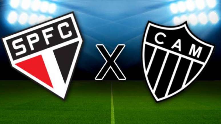 São Paulo e Atlético-MG se enfrentam no Morumbi.