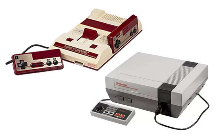 O NES (e sua versão japonesa, o Famicom) foi o console 8-bits da Nintendo