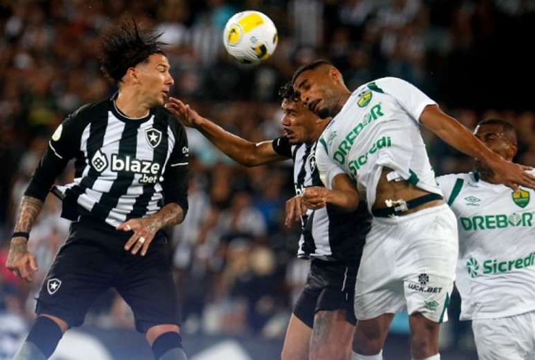 Alvinegro teve 23 conclusões ao gol na partida contra o Cuiabá (Foto: Vítor Silva/Botafogo)