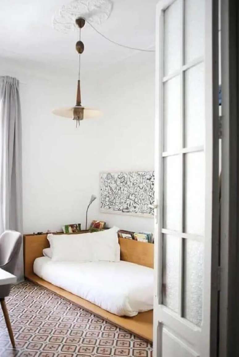 45. Modelo de cama oriental solteiro. Fonte – Apartment Therapy