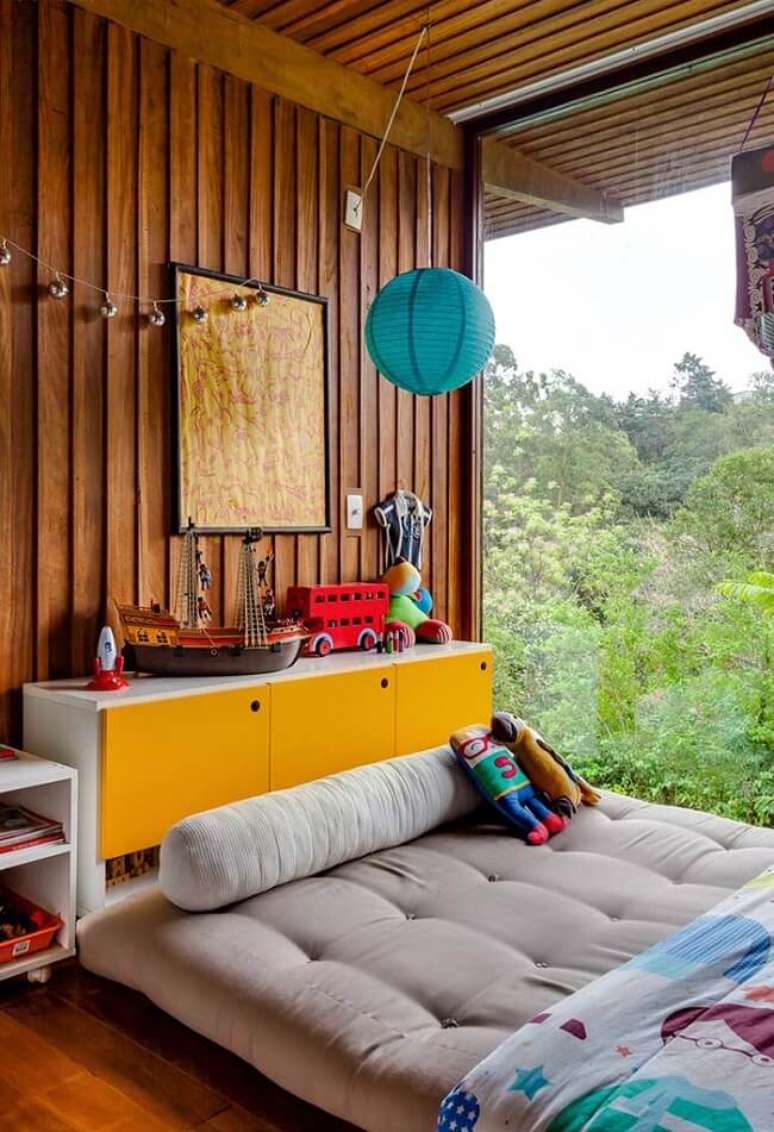 61. Cama oriental feita com futton. Fonte – Decor Fácil