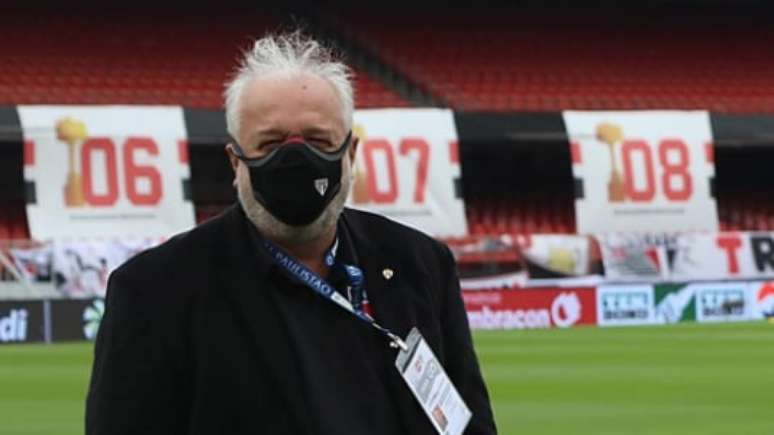 Belmonte durante jogo no Morumbi (Foto: Rubens Chiri/São Paulo FC)