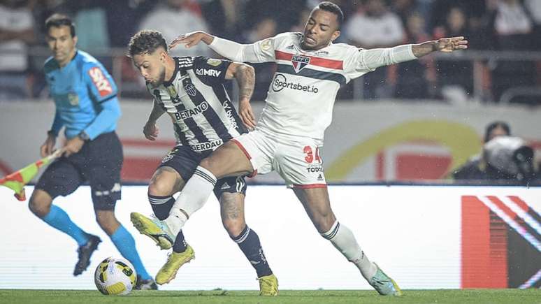 Welington reconheceu a dificuldade da partida (Foto: Pedro Souza / Atlético-MG)