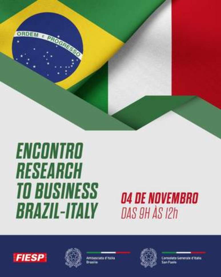 Embaixada da Itália faz evento virtual com Consulado de São Paulo e Fiesp