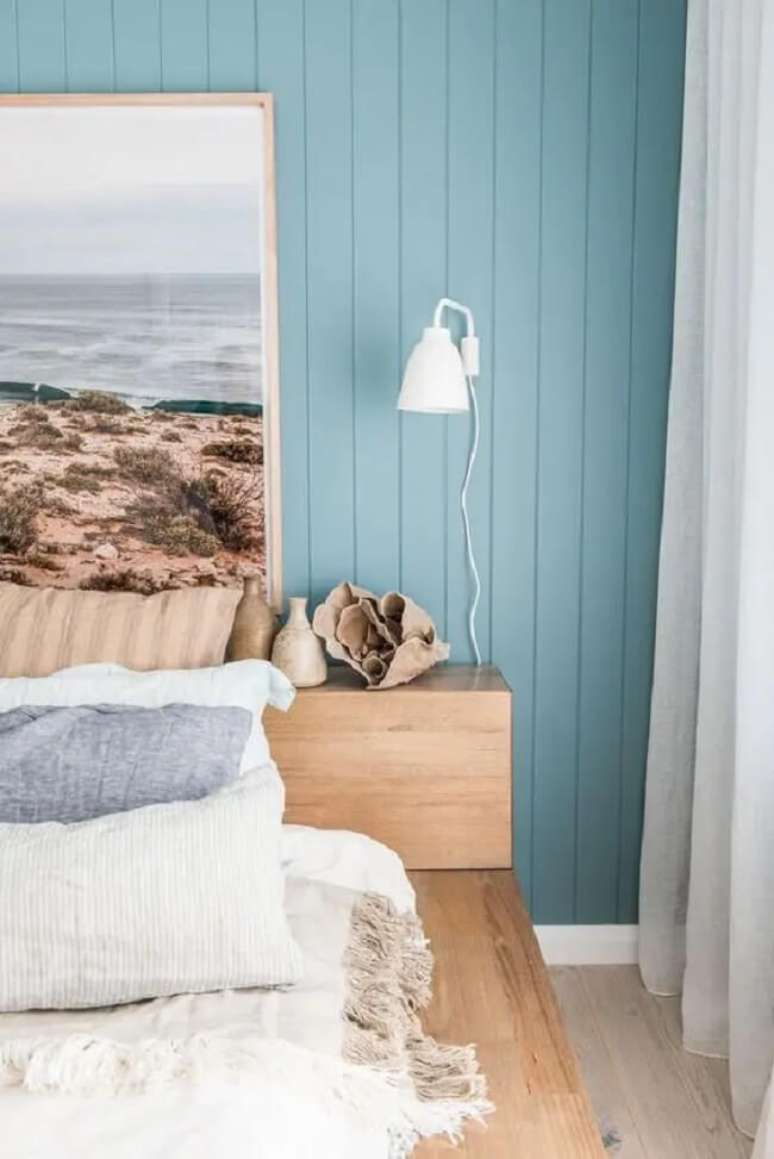 66. Cama oriental de casal com estrutura de madeira. Fonte – Adore Magazine