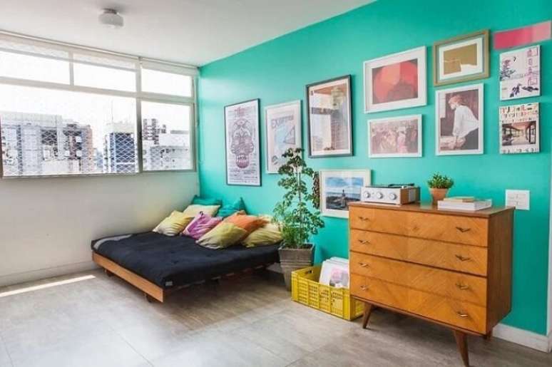 36. Os pallets servem de base para a cama oriental. Fonte – Buji