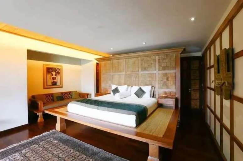 79. A cama oriental é o grande destaque desse projeto. Fonte – Marcus Lim