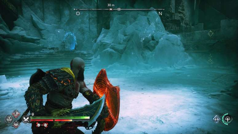 God of War Ragnarök vira tema de controle do PS5 - Drops de Jogos