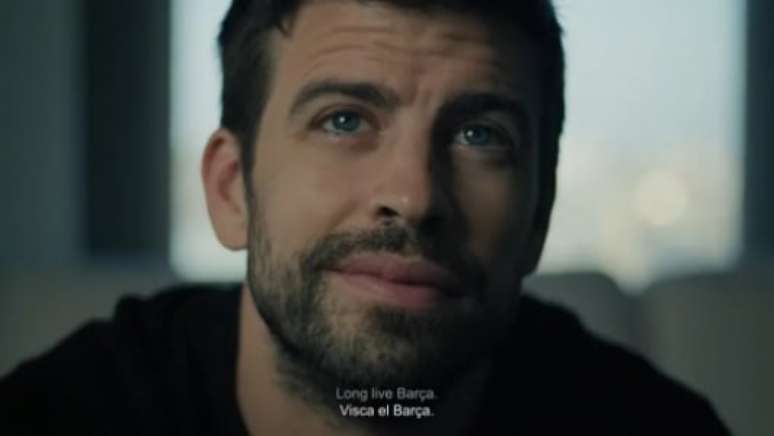 Piqué anunciou sua despedida do futebol (Foto: Reprodução)