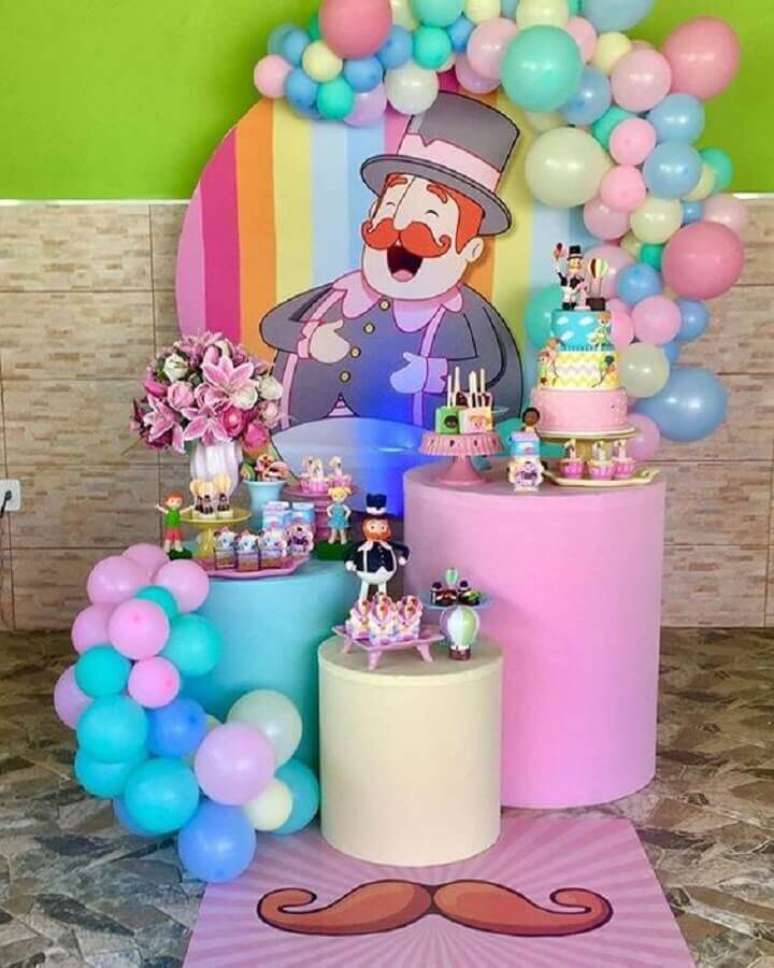 8. Invista em tons past&eacute;is para ajudar na decora&ccedil;&atilde;o da festa Mundo Bita rosa &ndash; Foto: Shay Ferradeira