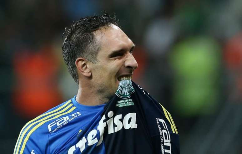 Fernando Prass estará com alguns torcedores nessa experiência no Allianz Parque (Foto: Cesar Greco/SE Palmeiras)