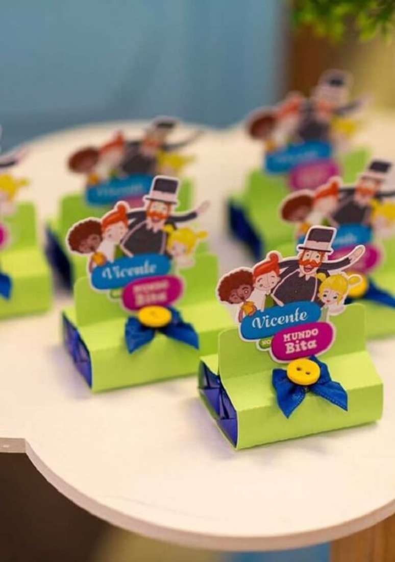 57. A festa mundo bita faz muito sucesso entre as crian&ccedil;as. Fonte: Decor F&aacute;cil