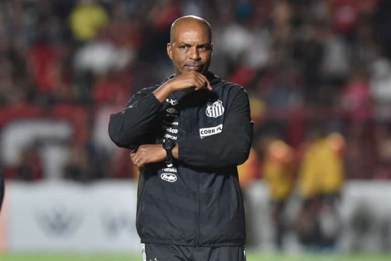 Orlando Ribeiro foi efetivado no comando do Peixe até o fim da temporada (Foto: Ivan Storti/Santos)