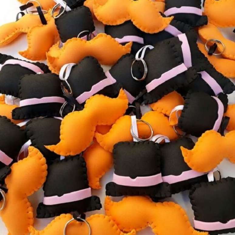 56. Lembrancinhas de feltro para festa mundo bita. Fonte: Elo7