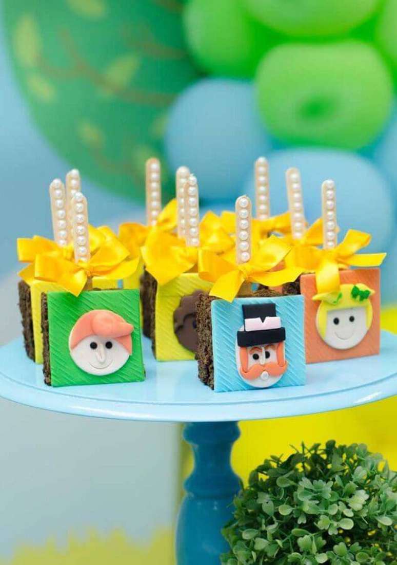 30. Ideia de doces decorados para festa infantil Mundo Bita &ndash; Foto: Pinterest