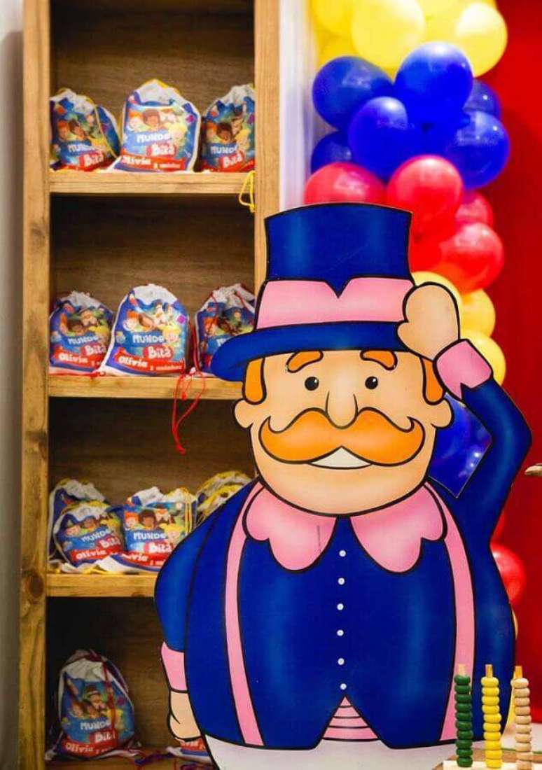 19. As lembrancinhas tamb&eacute;m pode fazer parte da decora&ccedil;&atilde;o festa Mundo Bita &ndash; Foto: Shay Ferradeira