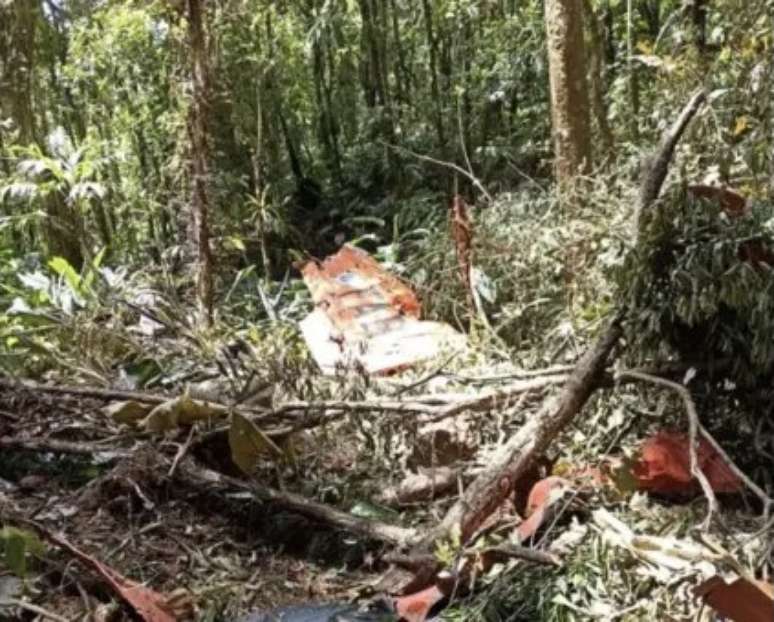 Aeronave foi encontrada destruída