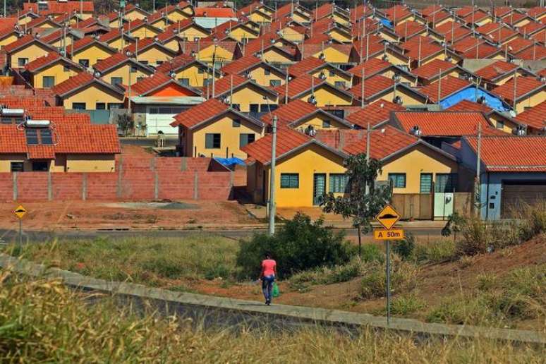 Construções do projeto Casa Verde e Amarela