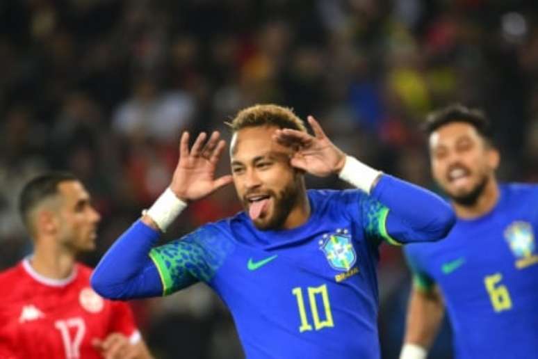 Neymar está perto de se tornar o maior artilheiro da Seleção (Foto: Anne-Christine Poujoulat / AFP)