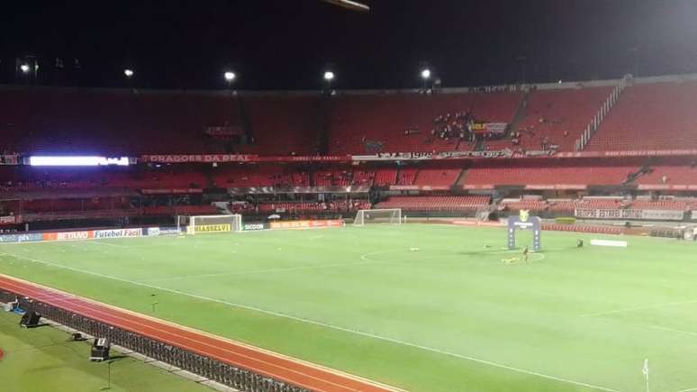 A campanha acontecerá na terça-feira (8), no estádio do Morumbi (Foto: Rafael Ribeiro/ LANCE!)