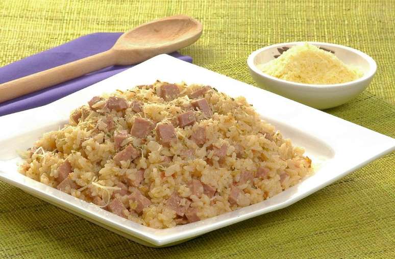 Risoto de mortadela | Foto: Guia da Cozinha