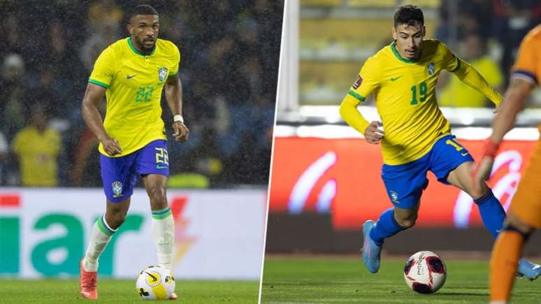 Bremer e Gabriel Martinelli são as grandes novidades da Seleção Brasileira (Foto: Lucas Figueiredo/CBF)