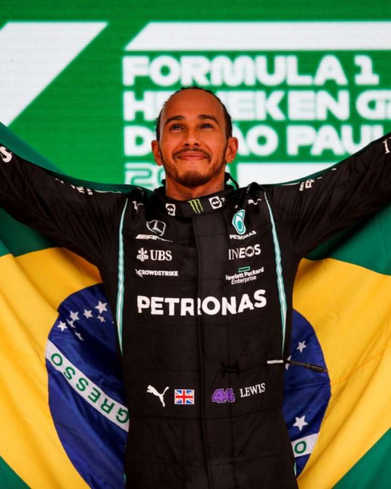 Lewis Hamilton venceu o GP do Brasil em 2021