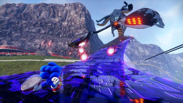 Sonic Frontiers tem batalhas surpreendentes em seu mundo aberto