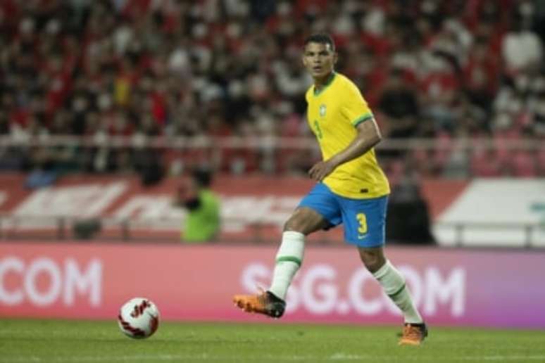 Thiago Silva vai para a 4ª Copa (Foto: Lucas Figueiredo/CBF)