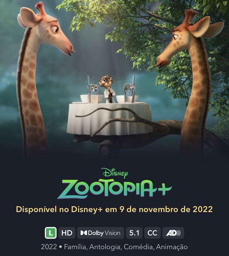 Tudo o que é preciso lembrar antes de assistir a 'Zootopia+