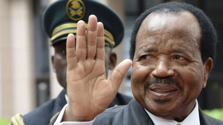 Paul Biya &eacute; presidente de Camar&otilde;es desde 1982