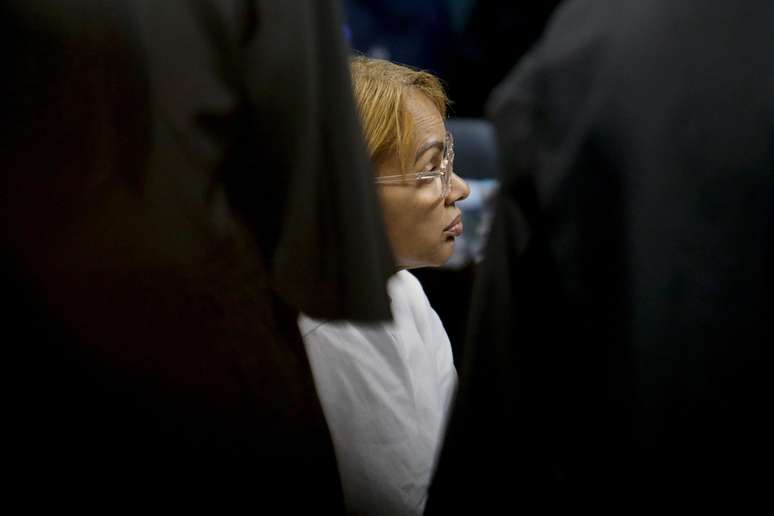 Flordelis durante julgamento 