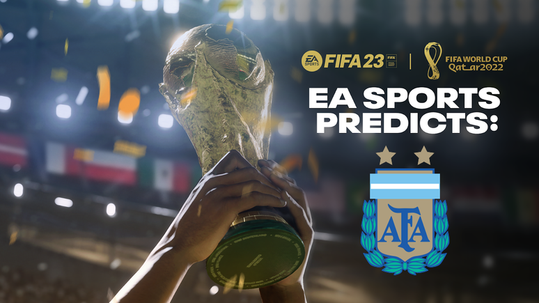 FIFA 23 prevê Brasil e Argentina na final da Copa do Mundo