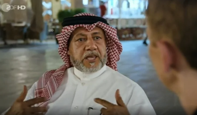 Khalid Salman em entrevista à TV alemã 