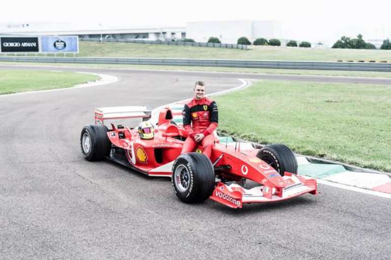 Michael Schumacher utilizou o carro em nove corridas na temporada de 2003