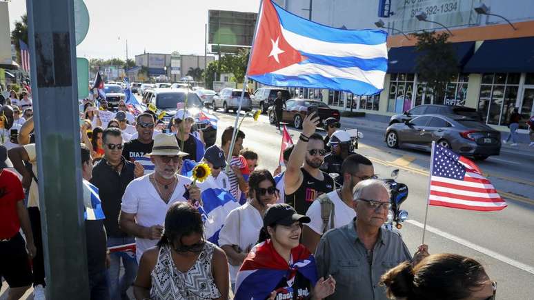 Os cidadãos cubano-americanos são tradicionalmente mais conservadores do que outras comunidades latinas