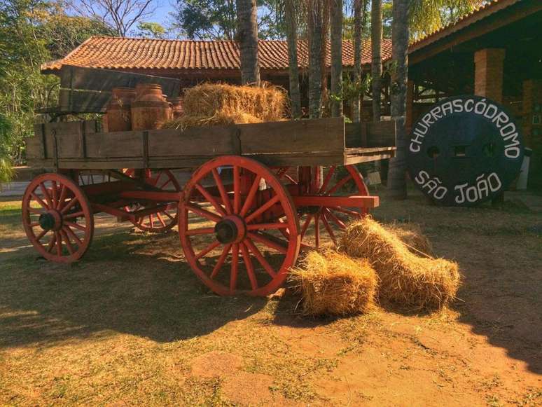 Churrascódromo do Hotel Fazenda São João.