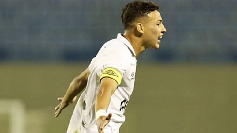 Deivid é uma das grandes promessas do Santos (Foto: Pedro Ernesto Guerra Azevedo/SantosFC)