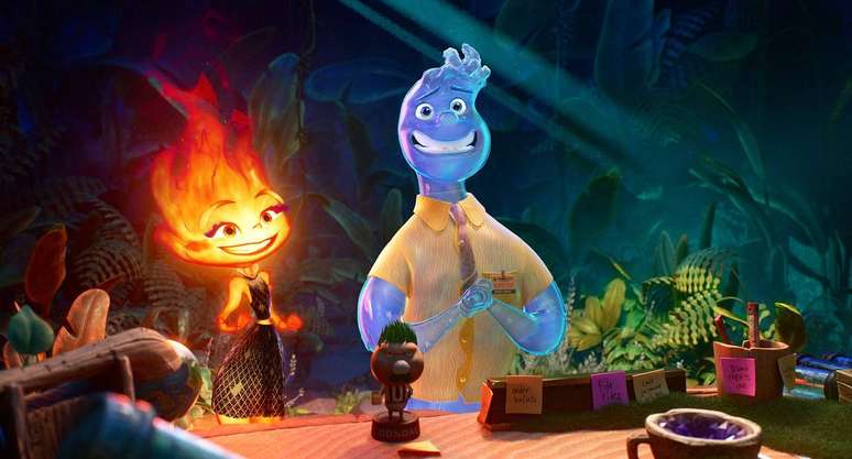 Cena do filme 'Elemental', da Pixar