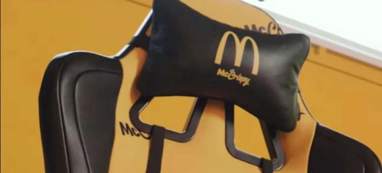 McDonald's lança cadeira gamer personalizada no Reino Unido