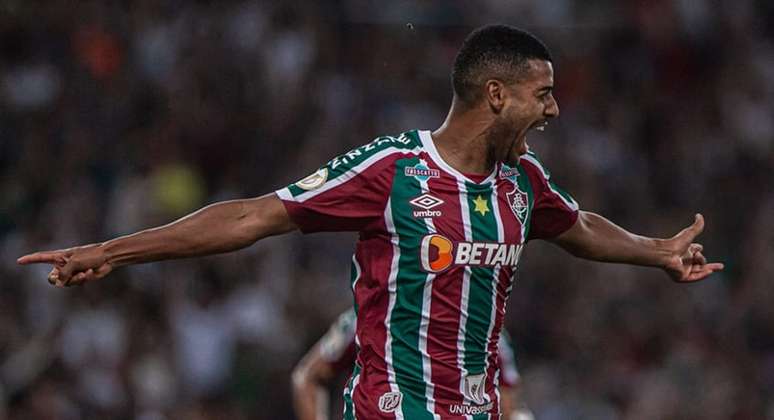 Alan marcou o segundo gol da goleada do Fluminense sobre o Goiás (Marcelo Gonçalves/Fluminense FC)