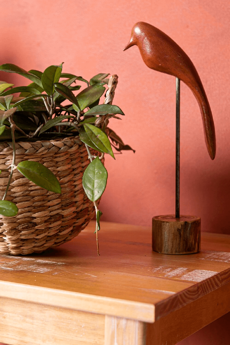 13. As pe&ccedil;as dos irm&atilde;os Ana e Z&eacute; Ara&uacute;jo, de MG, t&ecirc;m inspira&ccedil;&atilde;o na fauna e flora brasileira. Cr&eacute;dito: Tok&Stok