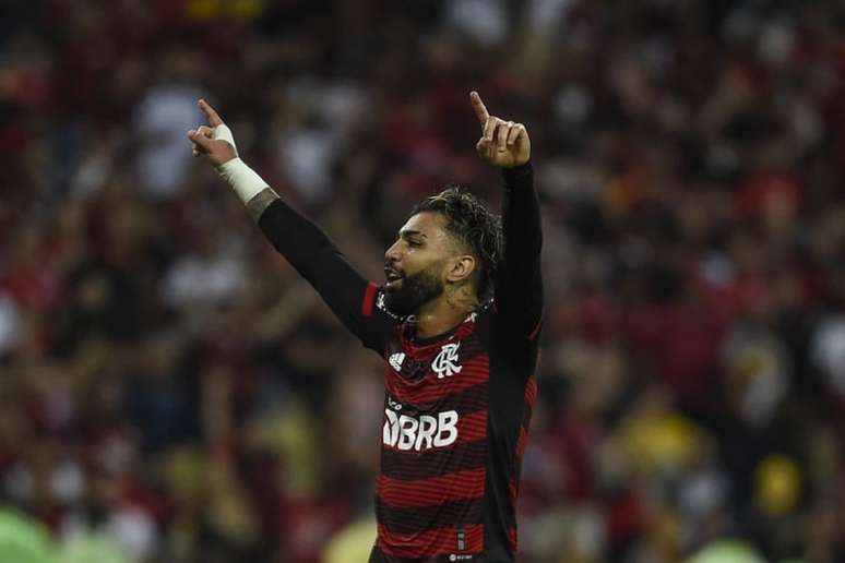 Gabigol busca a artilharia isolada do Flamengo na temporada (Foto: Marcelo Cortes/Flamengo)