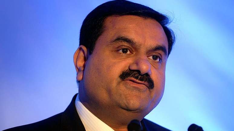 Adani subiu rapidamente no ranking dos mais ricos do mundo